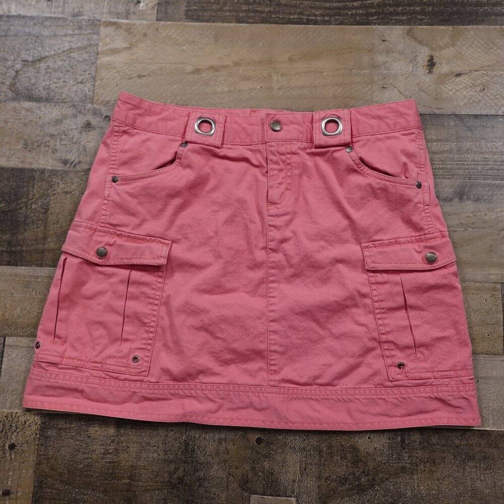 Athleta Skirt Take a Hike Cargo Mini‎ women's 10 pink tennis golf athleisure